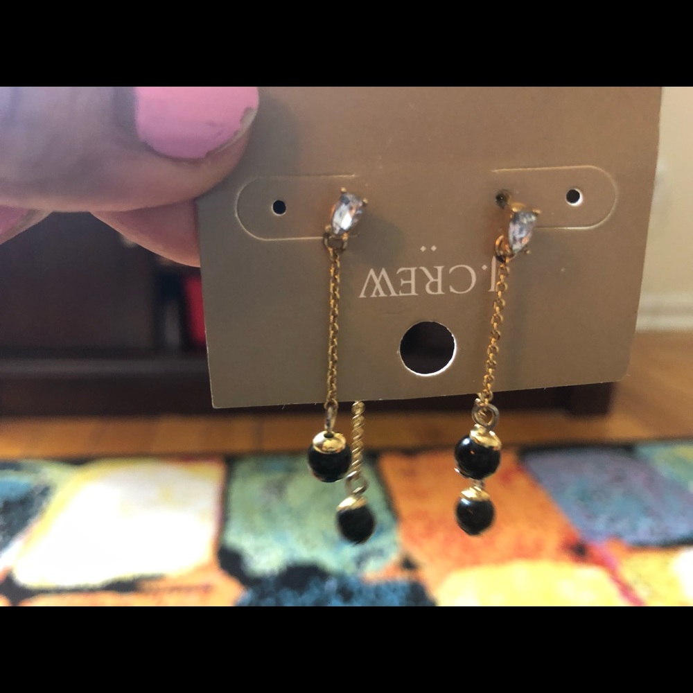 ☀️Black drop golden earring ☀️ Golden Earring - Picture 2 of 4